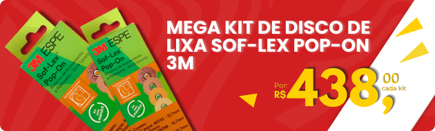 Mega Kit de Disco de Lixa
